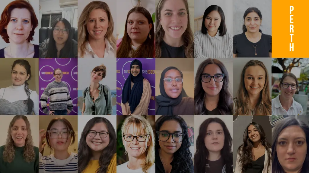 Announcing the She Codes Plus Perth Cohort