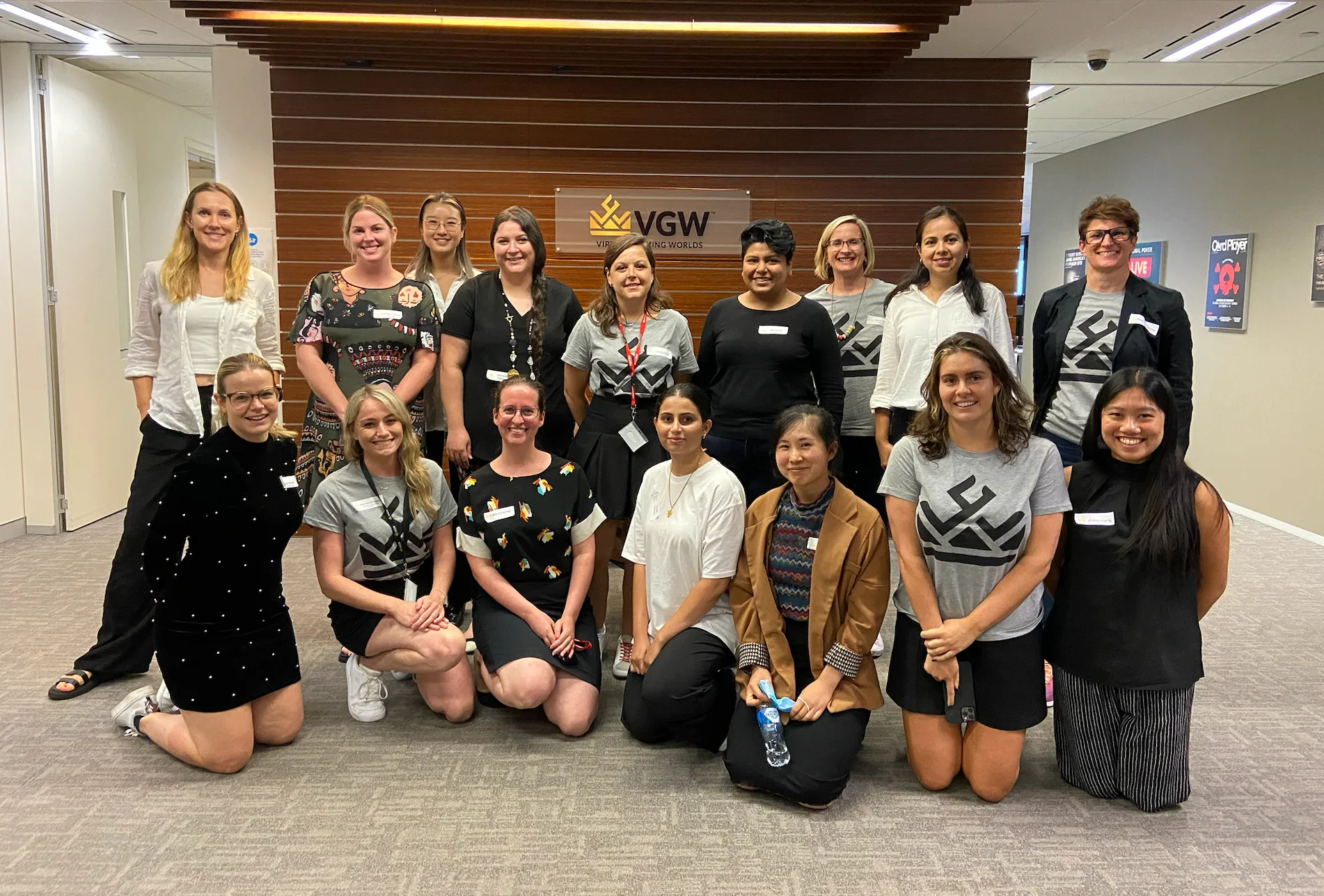 The She Codes Plus Sydney Cohort Explore VGW Culture as part of Immersion Day