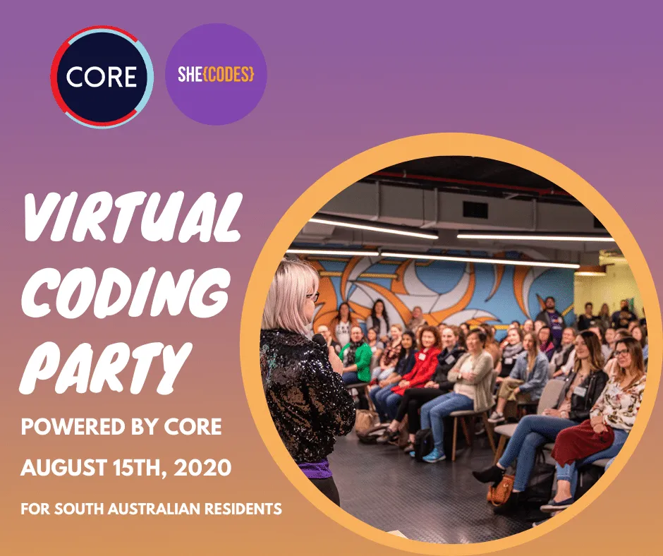 Virtual Coding Party in South Australia!