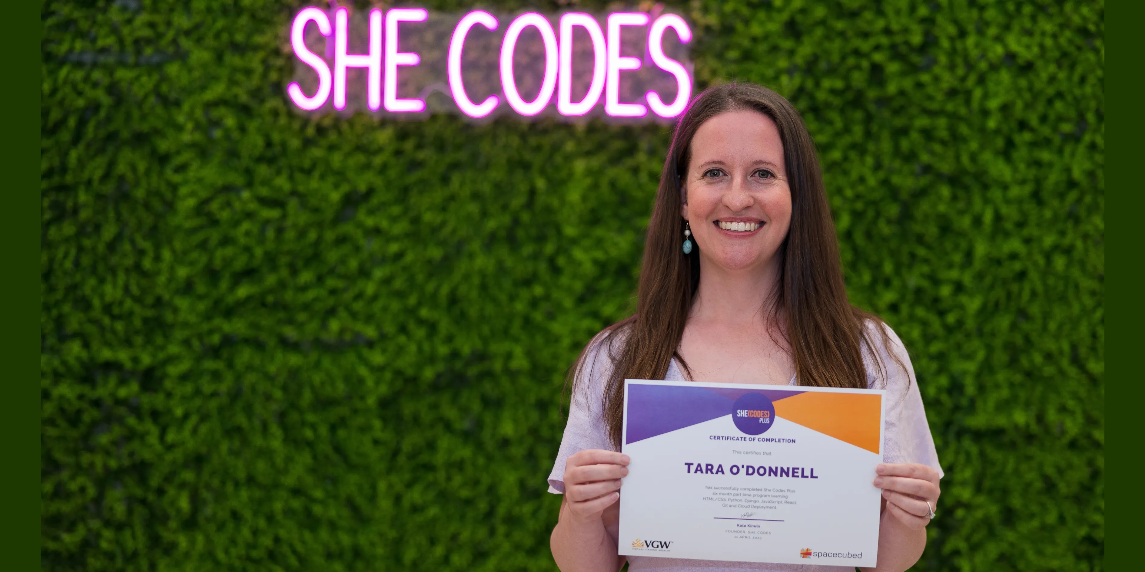 Who Codes? Tara O’Donnell Codes!